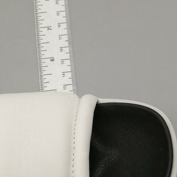 Cougar Womens Leona Sporty Sandal White Leather Hook Loop Ankle Strap 11M NEW - Picture 6 of 10